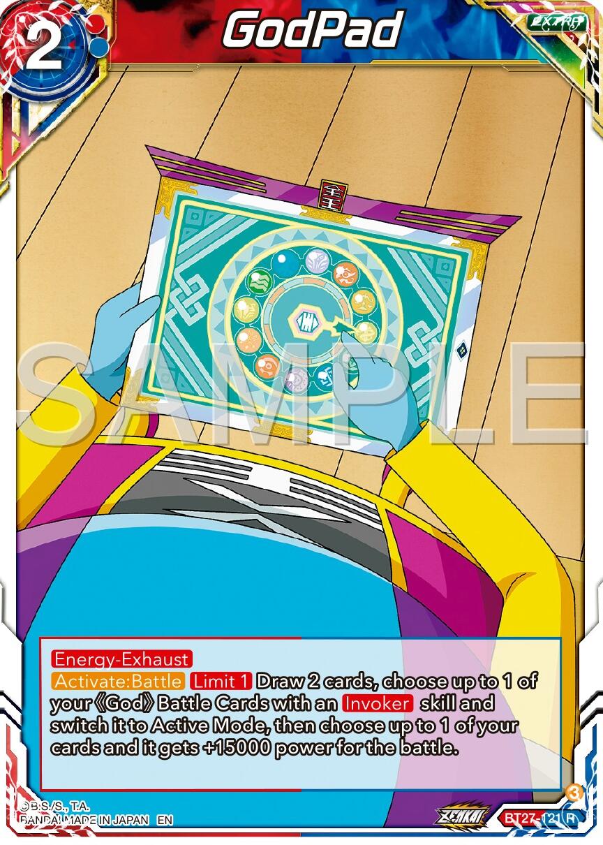 GodPad (BT27-121) [History of Z] | Fandemonia Ltd