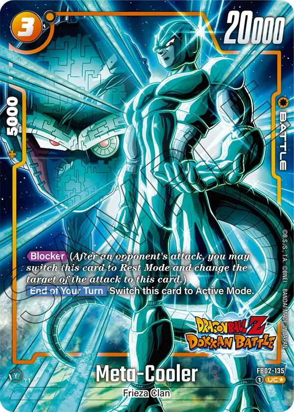 Meta-Cooler (Dragon Ball Z Dokkan Battle Alternate Art) [Blazing Aura] | Fandemonia Ltd