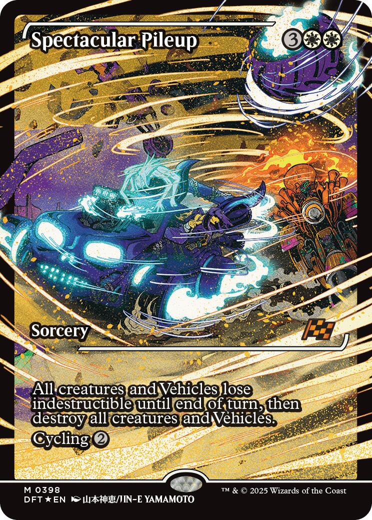 Spectacular Pileup (Showcase) (Japanese) [Aetherdrift] | Fandemonia Ltd