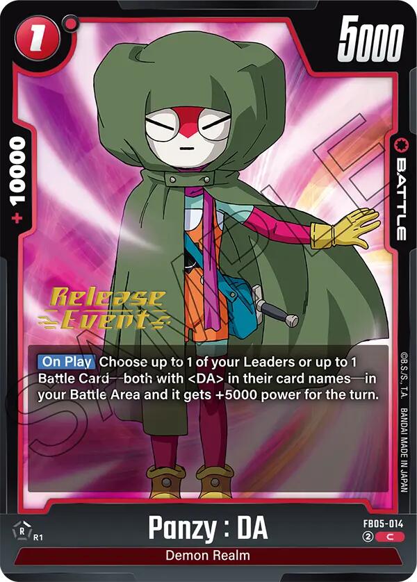 Panzy : DA [New Adventure Release Event Cards] | Fandemonia Ltd