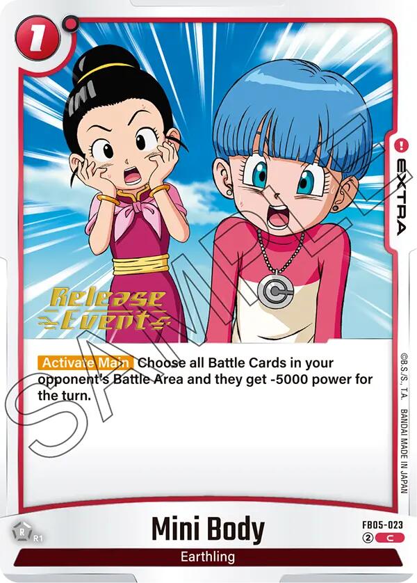 Mini Body [New Adventure Release Event Cards] | Fandemonia Ltd
