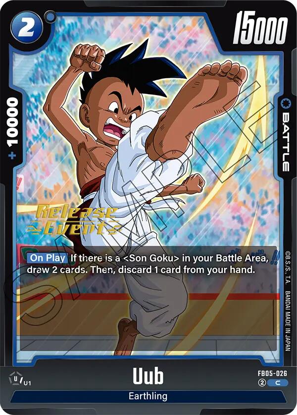 Uub [New Adventure Release Event Cards] | Fandemonia Ltd