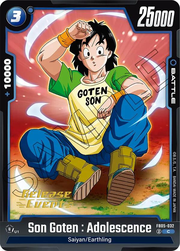Son Goten : Adolescence [New Adventure Release Event Cards] | Fandemonia Ltd