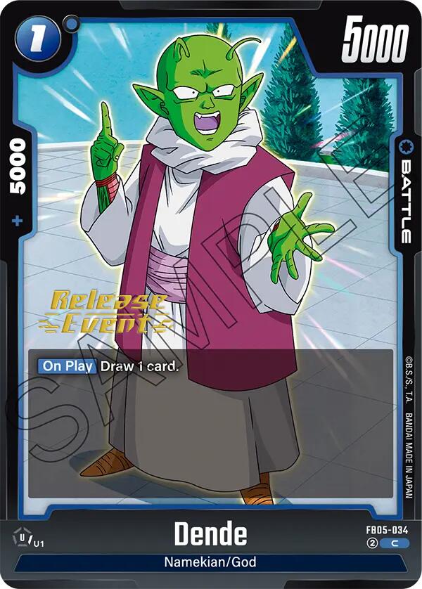 Dende (FB05-034) [New Adventure Release Event Cards] | Fandemonia Ltd