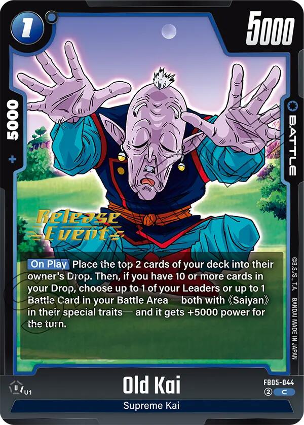 Old Kai [New Adventure Release Event Cards] | Fandemonia Ltd