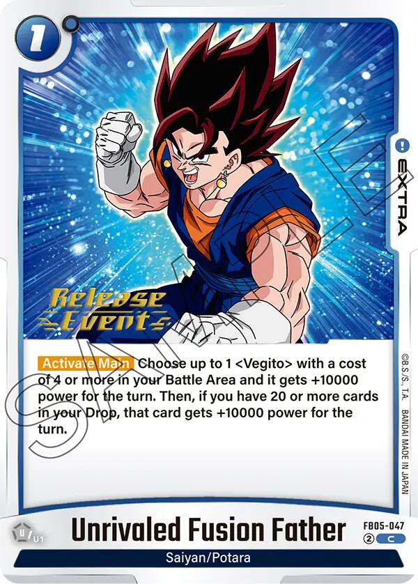 Unrivaled Fusion Father [New Adventure Release Event Cards] | Fandemonia Ltd
