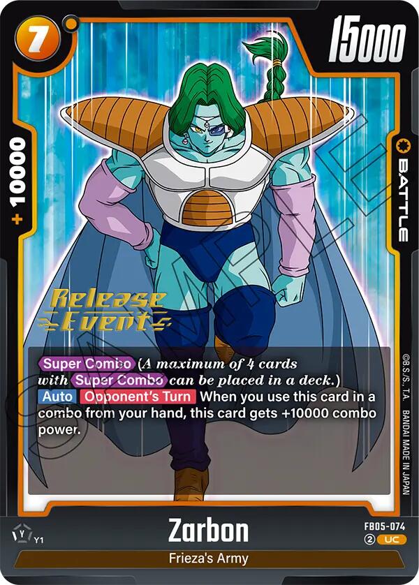 Zarbon [New Adventure Release Event Cards] | Fandemonia Ltd