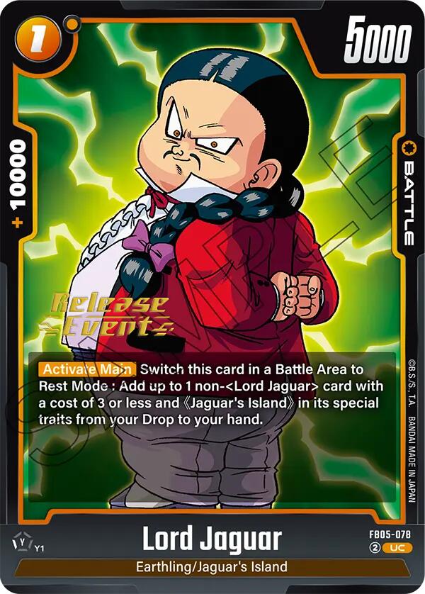 Lord Jaguar [New Adventure Release Event Cards] | Fandemonia Ltd