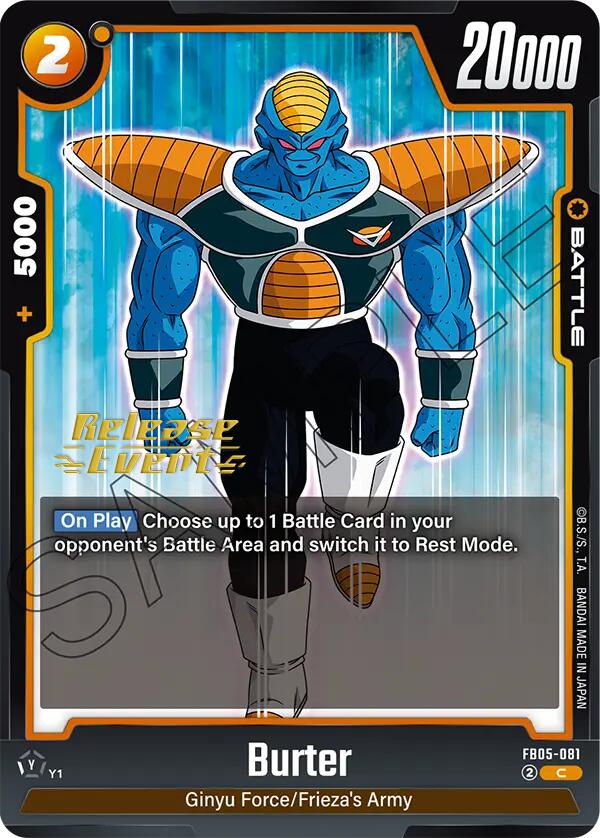 Burter [New Adventure Release Event Cards] | Fandemonia Ltd