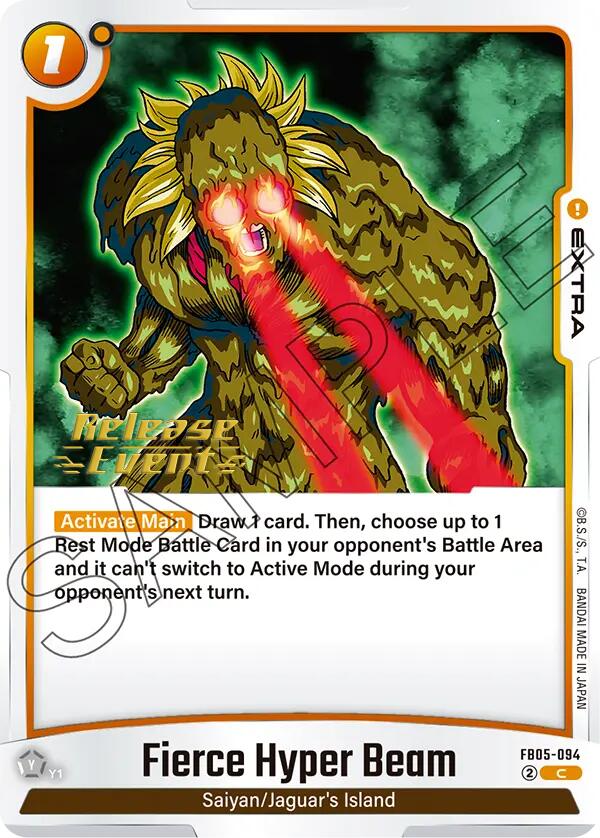 Fierce Hyper Beam [New Adventure Release Event Cards] | Fandemonia Ltd