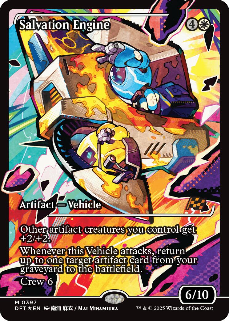 Salvation Engine (Showcase) (Japanese) [Aetherdrift] | Fandemonia Ltd