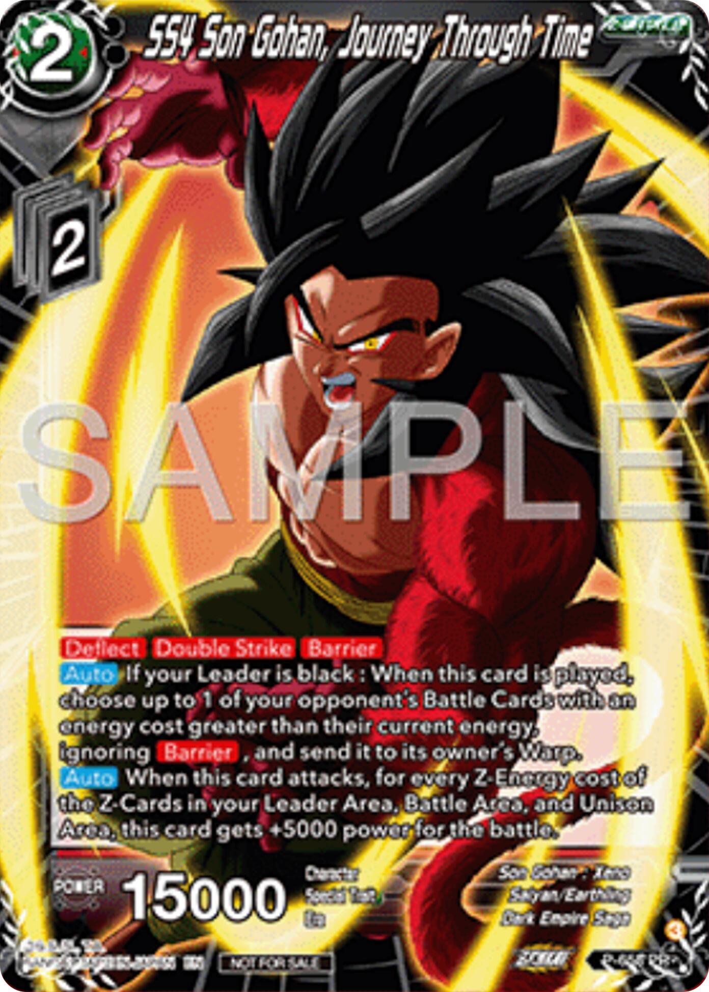 SS4 Son Gohan, Journey Through Time (P-658) [Promotion Cards] | Fandemonia Ltd