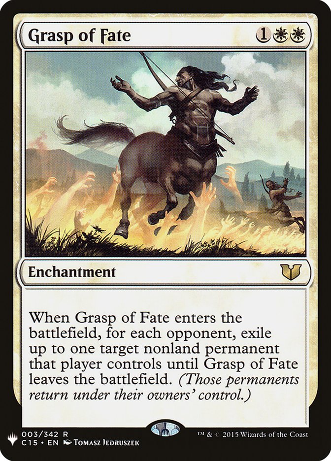 Grasp of Fate [The List] | Fandemonia Ltd
