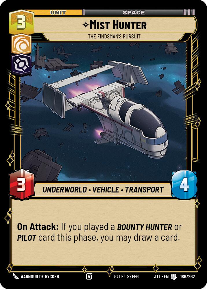 Mist Hunter - The Findsman's Pursuit (186/262) (186/257) [Jump to Lightspeed] | Fandemonia Ltd