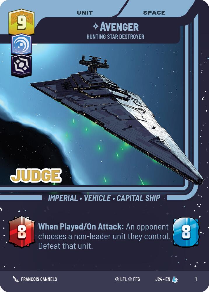Avenger - Hunting Star Destroyer (1) (1) [Judge Promos] | Fandemonia Ltd