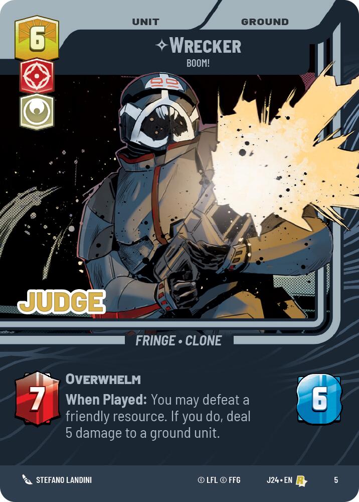 Wrecker - Boom! (5) (5) [Judge Promos] | Fandemonia Ltd