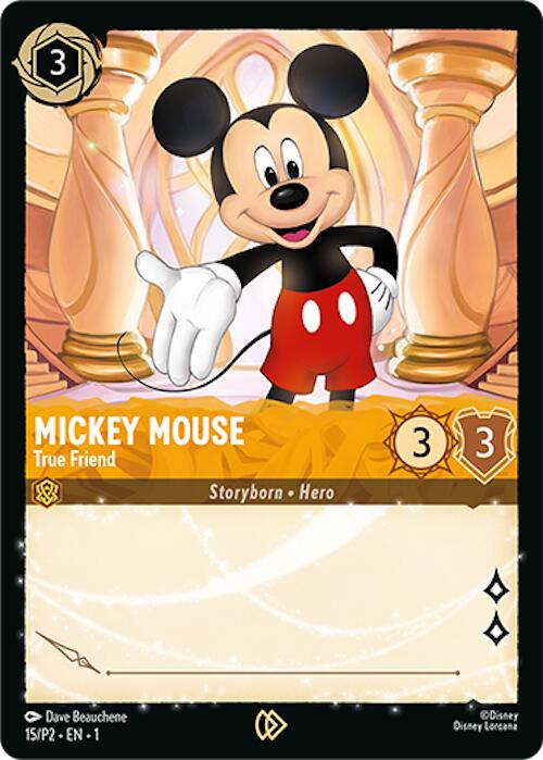 Mickey Mouse - True Friend (15) [Promo Cards] | Fandemonia Ltd