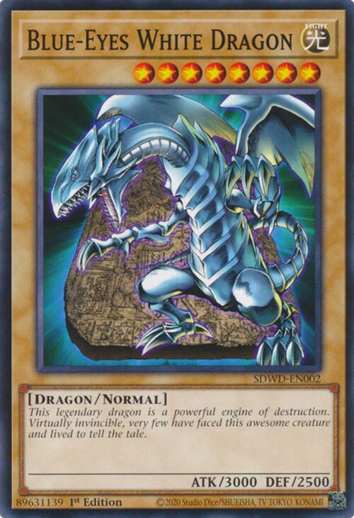 Blue-Eyes White Dragon [SDWD-EN002] Common | Fandemonia Ltd