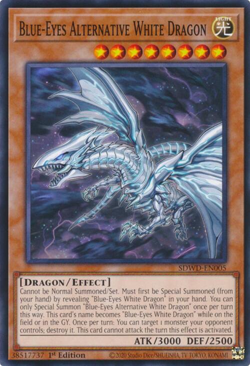Blue-Eyes Alternative White Dragon [SDWD-EN005] Common | Fandemonia Ltd