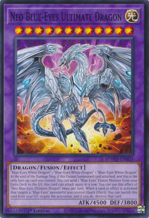 Neo Blue-Eyes Ultimate Dragon [SDWD-EN035] Common | Fandemonia Ltd