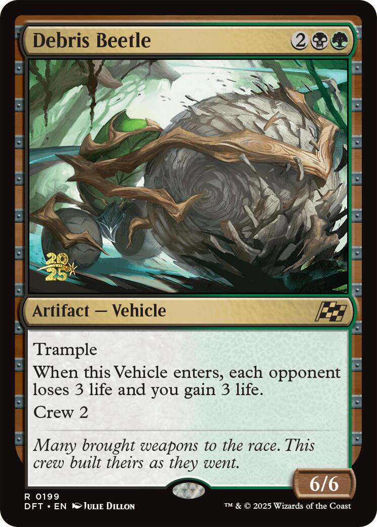 Debris Beetle [Aetherdrift Prerelease Promos] | Fandemonia Ltd