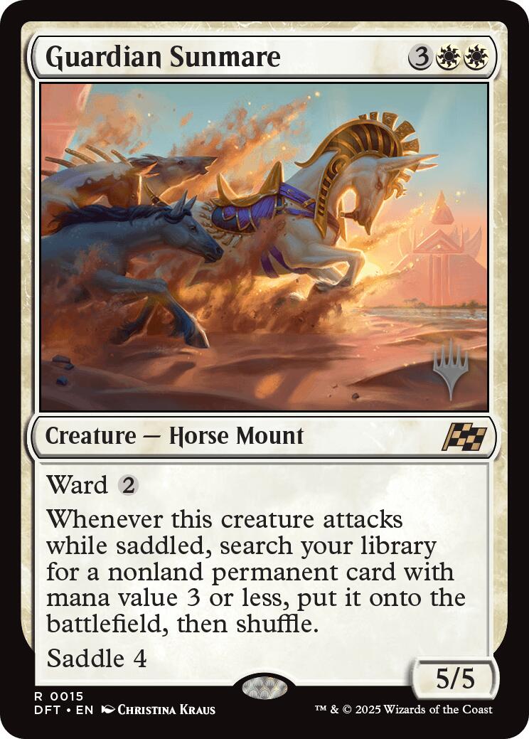 Guardian Sunmare (Promo Pack) [Aetherdrift Promos] | Fandemonia Ltd