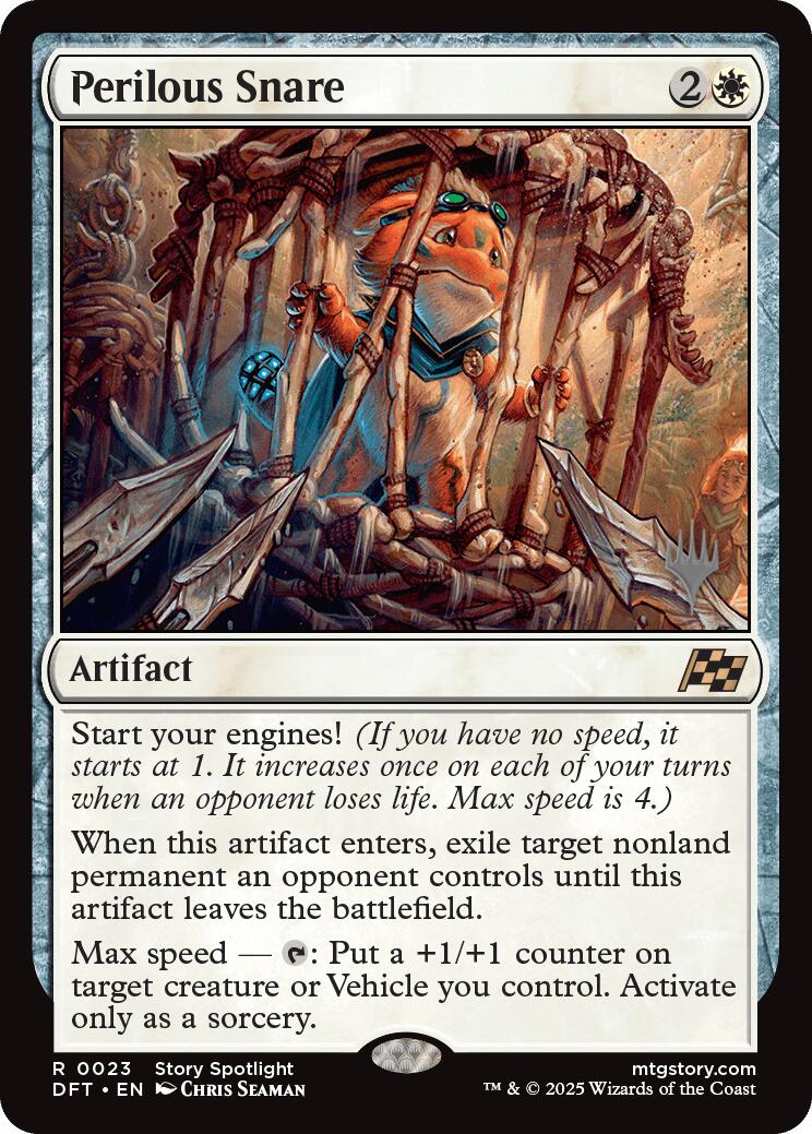 Perilous Snare (Promo Pack) [Aetherdrift Promos] | Fandemonia Ltd