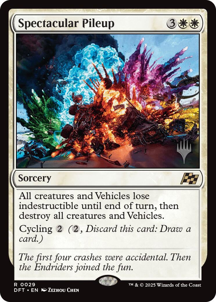Spectacular Pileup (Promo Pack) [Aetherdrift Promos] | Fandemonia Ltd