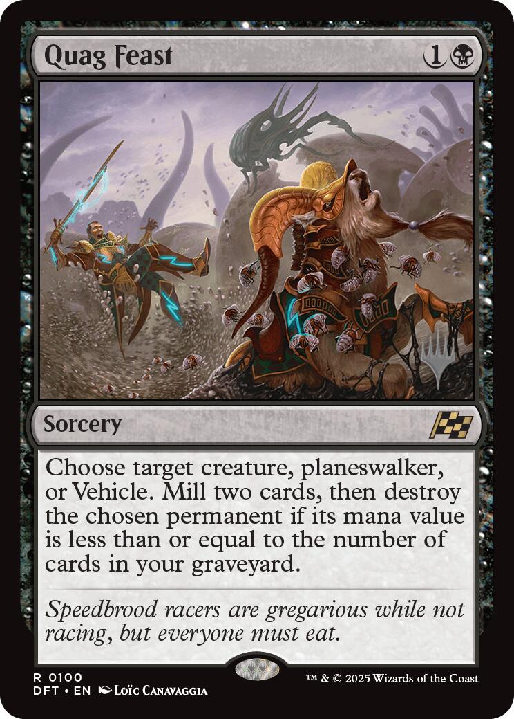 Quag Feast (Promo Pack) [Aetherdrift Promos] | Fandemonia Ltd