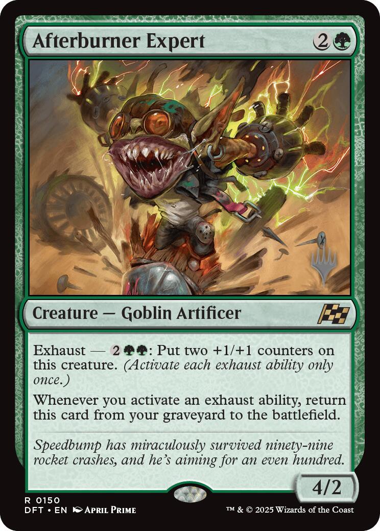 Afterburner Expert (Promo Pack) [Aetherdrift Promos] | Fandemonia Ltd