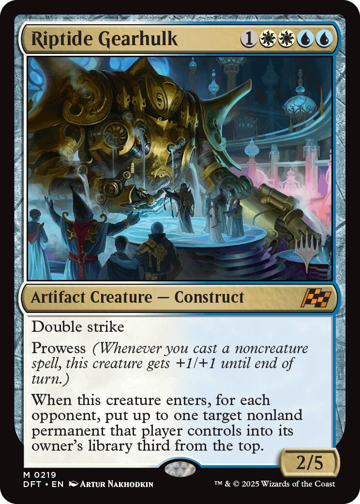 Riptide Gearhulk (Promo Pack) [Aetherdrift Promos] | Fandemonia Ltd