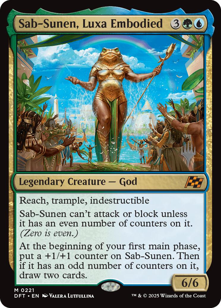 Sab-Sunen, Luxa Embodied (Promo Pack) [Aetherdrift Promos] | Fandemonia Ltd