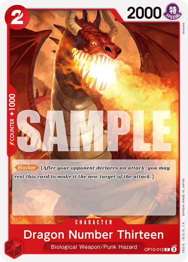Dragon Number Thirteen [Royal Blood] | Fandemonia Ltd
