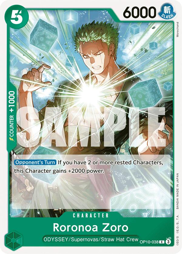 Roronoa Zoro (038) [Royal Blood] | Fandemonia Ltd