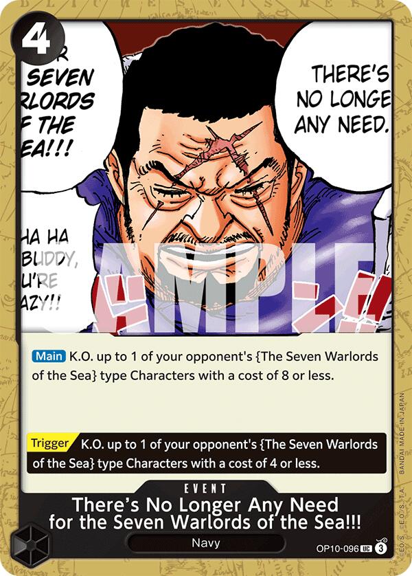 There's No Longer Any Need for the Seven Warlords of the Sea!!! [Royal Blood] | Fandemonia Ltd