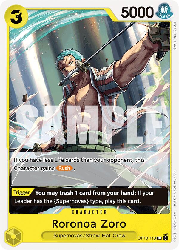 Roronoa Zoro (113) [Royal Blood] | Fandemonia Ltd