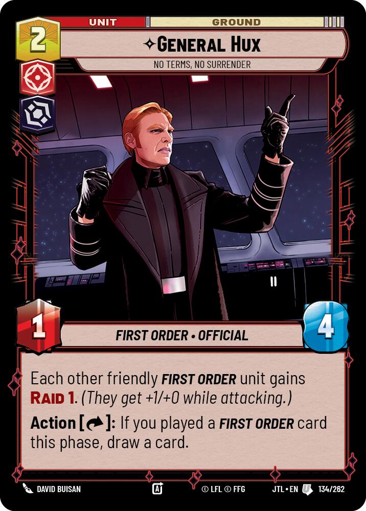 General Hux - No Terms, No Surrender (134/262) (134/257) [Jump to Lightspeed] | Fandemonia Ltd