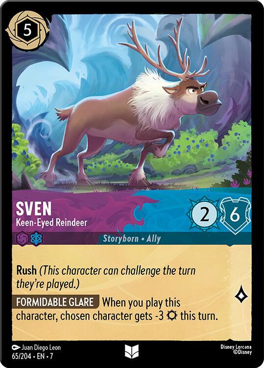 Sven - Keen-Eyed Reindeer (65/204) [Archazia's Island] | Fandemonia Ltd