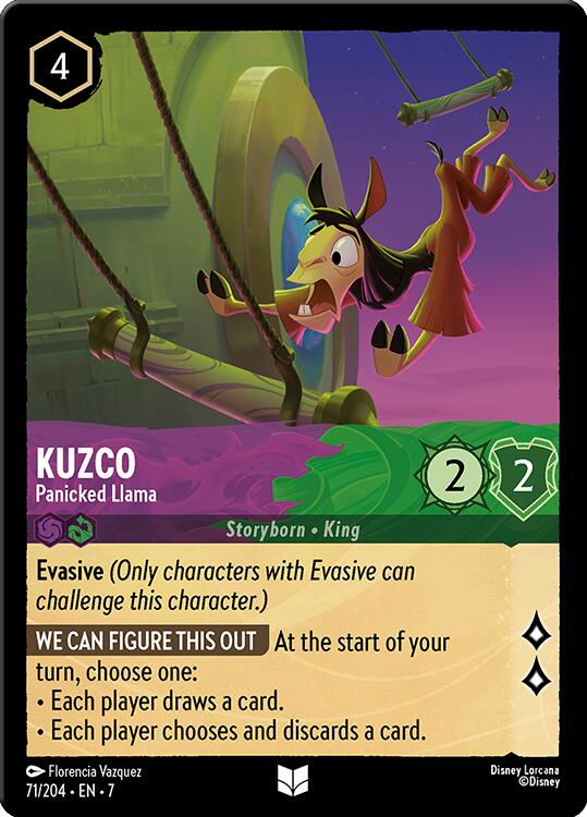Kuzco - Panicked Llama (71/204) [Archazia's Island] | Fandemonia Ltd