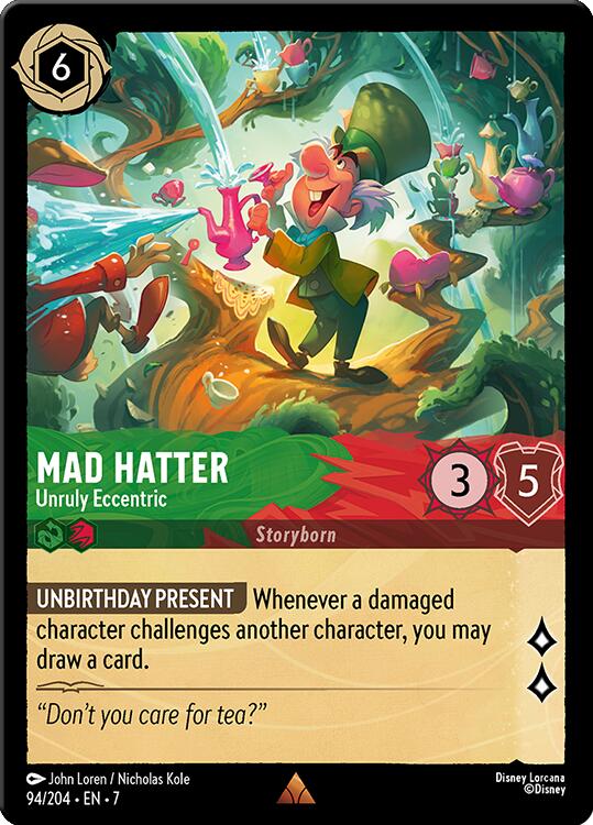 Mad Hatter - Unruly Eccentric (94/204) [Archazia's Island] | Fandemonia Ltd