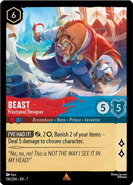 Beast - Frustrated Designer (136/204) [Archazia's Island] | Fandemonia Ltd