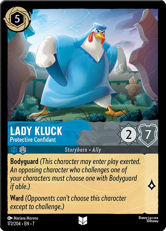 Lady Kluck - Protective Confidant (172/204) [Archazia's Island] | Fandemonia Ltd