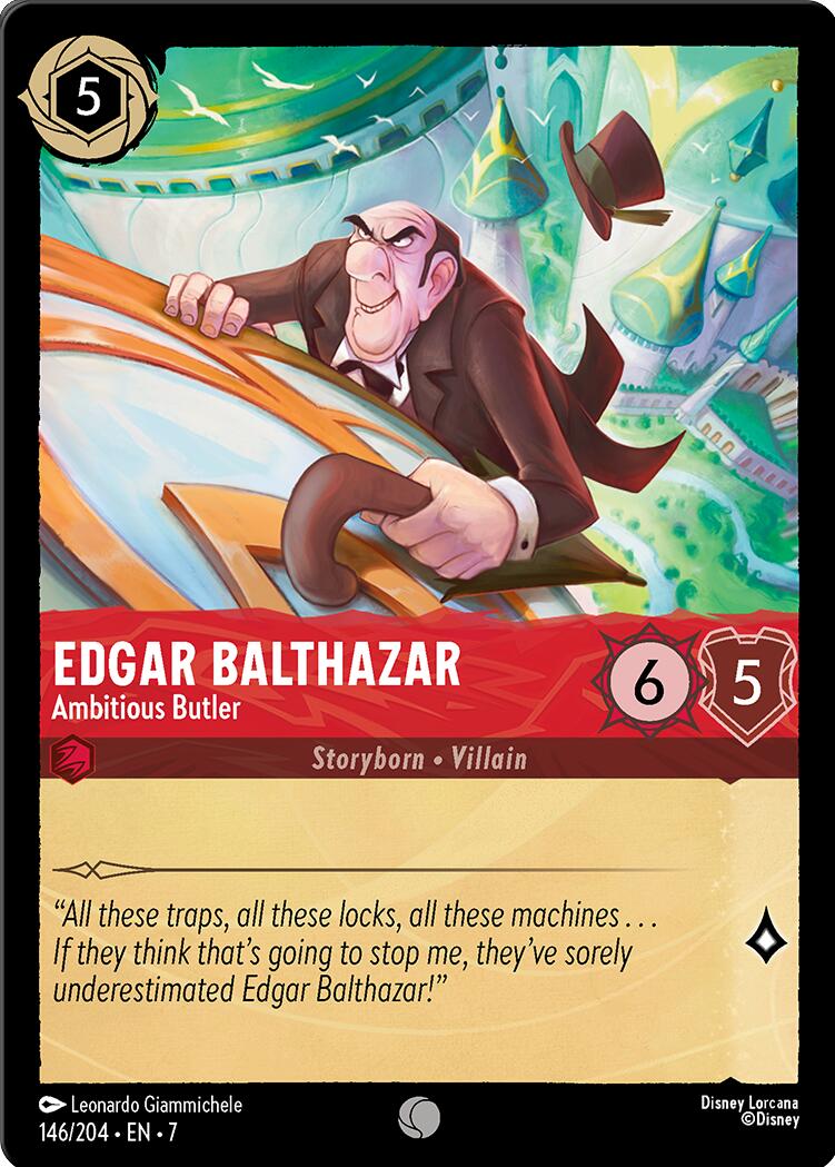 Edgar Balthazar - Ambitious Butler (146/204) [Archazia's Island] | Fandemonia Ltd