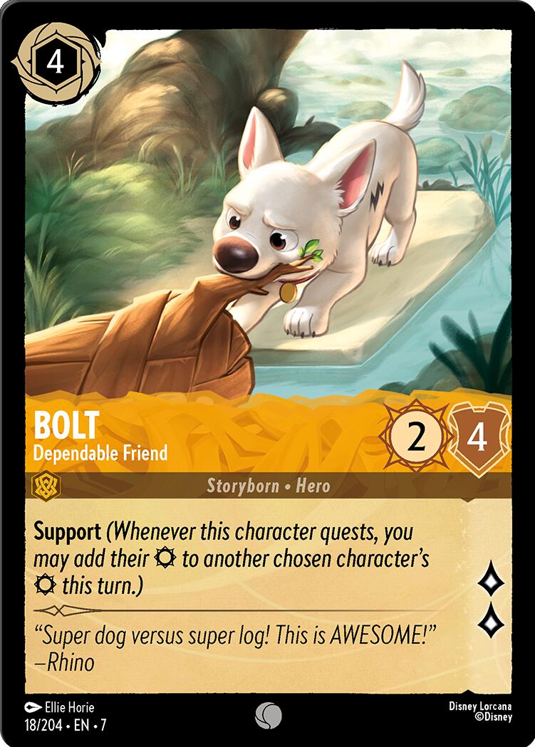 Bolt - Dependable Friend (18/204) [Archazia's Island] | Fandemonia Ltd