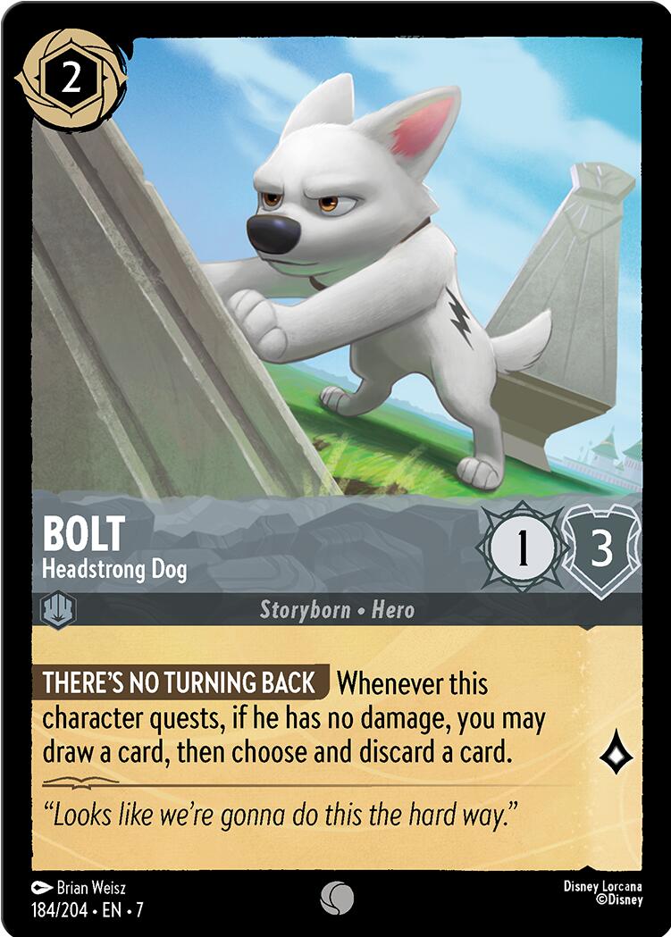 Bolt - Headstrong Dog (184/204) [Archazia's Island] | Fandemonia Ltd