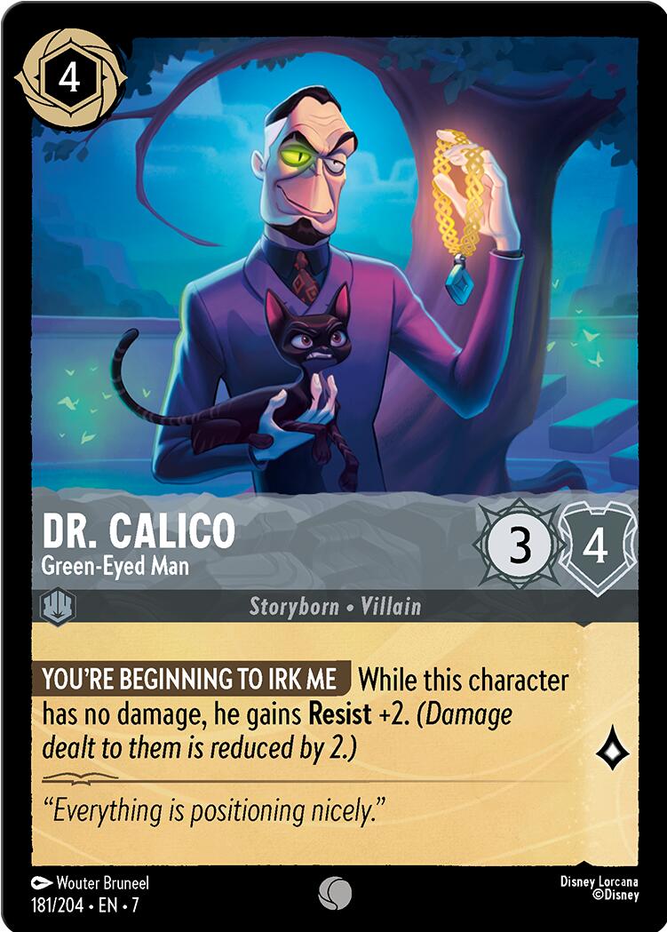 Dr. Calico - Green-Eyed Man (181/204) [Archazia's Island] | Fandemonia Ltd