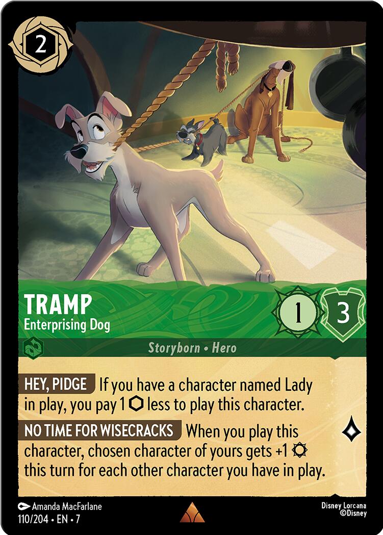 Tramp - Enterprising Dog (110/204) [Archazia's Island] | Fandemonia Ltd