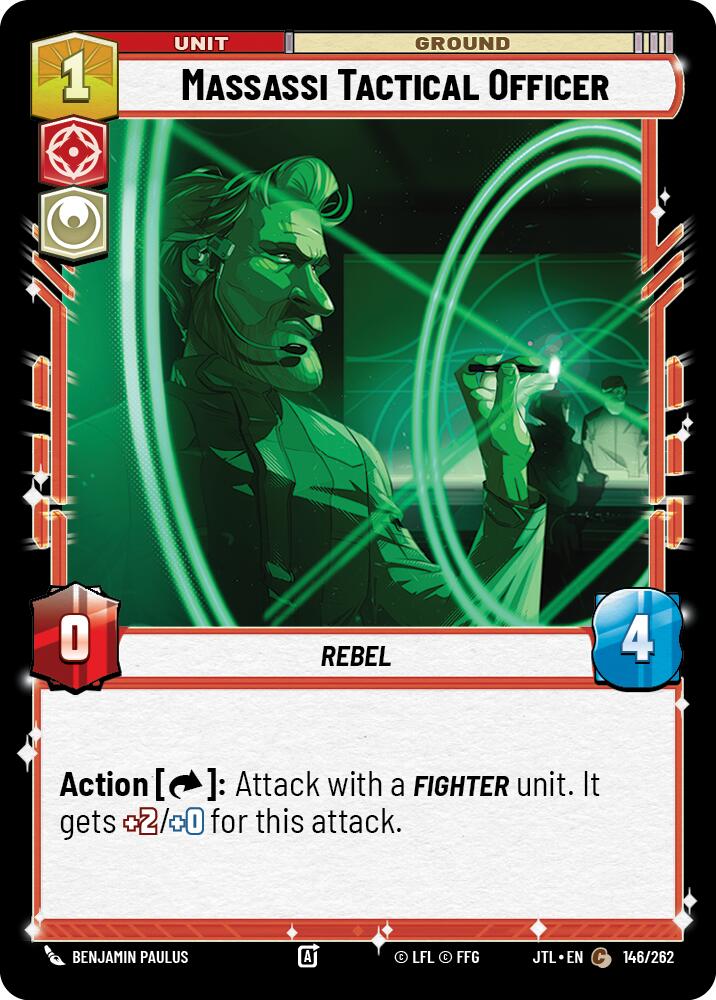 Massassi Tactical Officer (146/262) (146/257) [Jump to Lightspeed] | Fandemonia Ltd