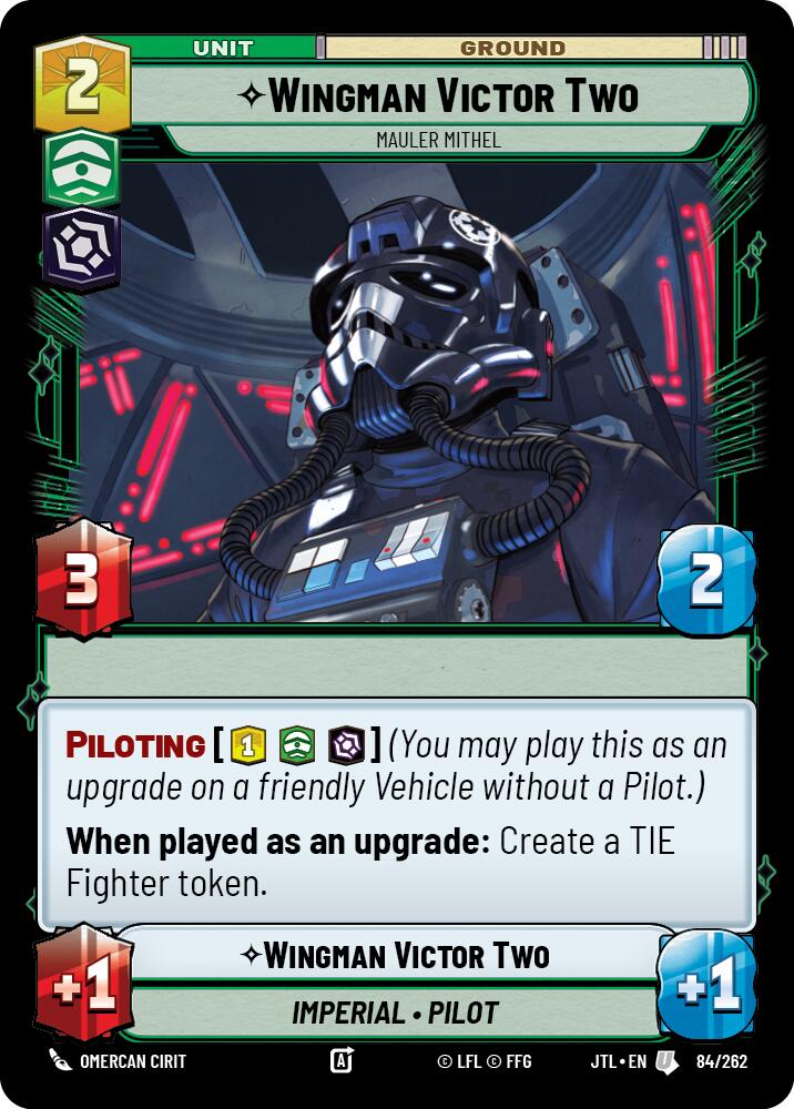 Wingman Victor Two - Mauler Mithel (084/262) (084/257) [Jump to Lightspeed] | Fandemonia Ltd