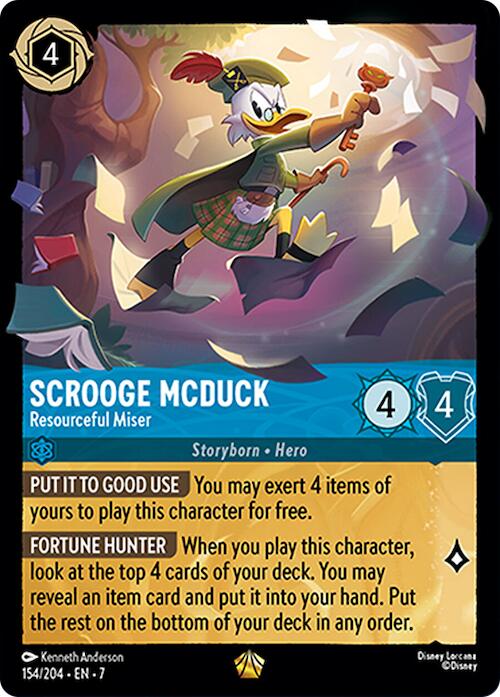 Scrooge McDuck - Resourceful Miser (154/204) [Archazia's Island] | Fandemonia Ltd
